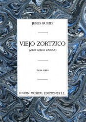 Jesus Guridi: Viejo Zortzico For Harp (noty na harfu)