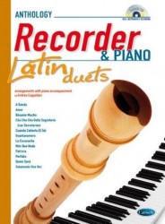Latin Duets for Recorder & Piano (noty na zobcovou flétnu, klavír) (+audio)