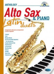 Latin Duets for Alto Sax & Piano (noty na altsaxofon, klavír) (+audio)