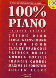 100% Piano, Volume 1 (noty na sólo klavír) (+audio)