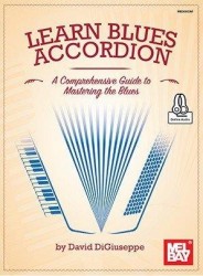 David DiGiuseppe: Learn Blues Accordion (noty na akordeon) (+audio)