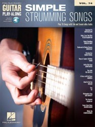 Guitar Play-Along 74: Simple Strumming Songs (noty, tabulatury na kytaru) (+audio)