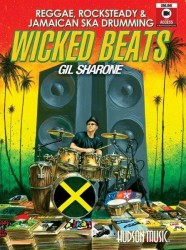 Gil Sharone: Wicked Beats - Jamaican Ska, Rocksteady & Reggae Drumming (noty na bicí) (+audio)