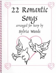 22 Romantic Songs (Arr Woods Sylvia) Harp Book (noty na harfu)