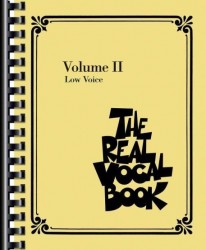 The Real Vocal Book: Volume II (Low Voice) (noty, melodická linka, akordy)