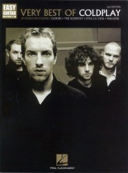Very Best Of Coldplay – 2nd Edition Easy Guitar (noty, tabulatury na snadnou kytaru)