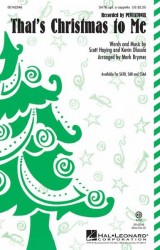 Pentatonix: That's Christmas To Me (SATB) (noty na sborový zpěv) - SADA 5 ks
