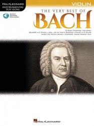 The Very Best of Bach: Instrumental Play-Along For Violin (noty na housle) (+audio)