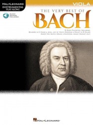 The Very Best of Bach: Instrumental Play-Along For Viola (noty na violu) (+audio)