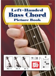William Bay: Left-Handed Bass Chord Picture Book (akordy na levorukou baskytaru)