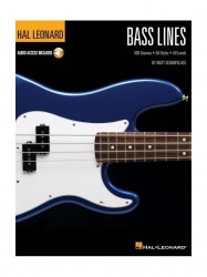 Matt Scharfglass: Bass Lines - Hal Leonard Bass Method (noty, tabulatury na baskytaru) (+audio)