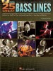 25 Great Bass Lines (noty, tabulatury na baskytaru) (+audio)
