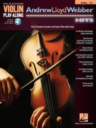 Andrew Lloyd Webber Hits: Violin Play-Along 71 (noty na housle) (+audio)
