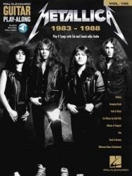 Guitar Play-Along 195: Metallica 1983-1988 (noty, tabulatury na kytaru) (+audio)