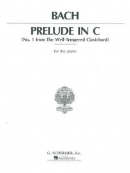 J.S. Bach: Prelude In C Major (noty na sólo klavír)