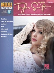 Taylor Swift: Ukulele Play-Along (noty, melodická linka, akordy) (+audio)