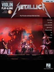 Violin Play-Along 70: Metallica (noty na housle)(+audio)
