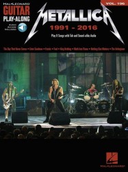 Guitar Play-Along 196: Metallica 1991-2016 (noty, tabulatury na kytaru) (+audio)
