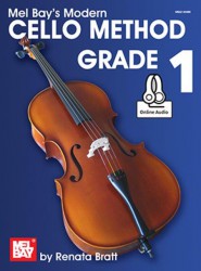 Renata Bratt: Modern Cello Method, Grade 1 (noty na violoncello) (+audio)