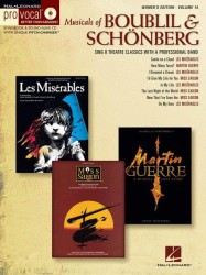 Pro Vocal 14: Musicals Of Boublil And Schönberg (noty na ženský zpěv) (+audio)