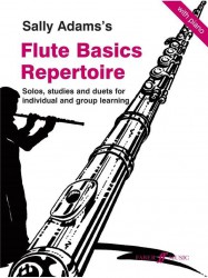 Sally Adams: Flute Basics Repertoire (noty na příčnou flétnu, klavír)