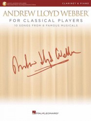 Andrew Lloyd Webber For Classical Players (noty na klarinet, klavír) (+audio)