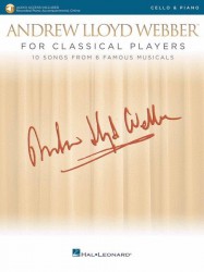 Andrew Lloyd Webber For Classical Players (noty na violoncello, klavír) (+audio)
