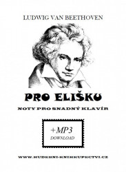 Ludwig van Beethoven: Pro Elišku (noty na snadný klavír)