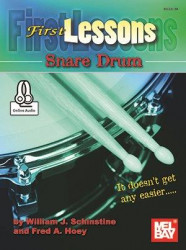 First Lessons Snare Drum (noty na bicí) (+audio)