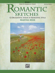 Martha Mier: Romantic Sketches 1 (noty na klavír)