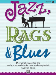 Martha Mier: Jazz, Rags & Blues 2 (noty na klavír)