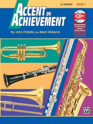 Accent On Achievement, Book 1 (noty na trubku) (+audio)
