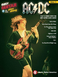 Easy Guitar Play-Along 13: AC/DC (noty, tabulatury na snadnou kytaru) (+audio)