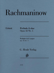 Rachmaninov: Prelude In G Op.32 No.5 (noty na klavír)