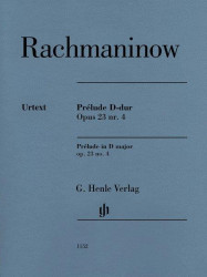 Rachmaninov: Prélude In D Op.23 No.4 (noty na klavír)