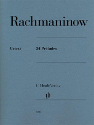 Rachmaninov: 24 Préludes (noty na klavír)