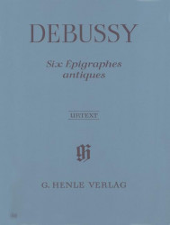 Debussy: Six Epigraphes Antiques (noty na klavír)