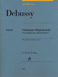 Debussy: Am Klavier - 9 Bekannte Originalstücke (noty na klavír)