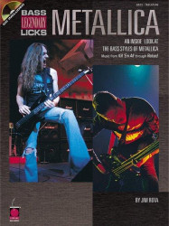 Metallica: Bass Legendary Licks (noty, tabulatury na baskytaru) (+audio)