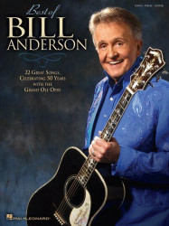Best of Bill Anderson (noty na klavír, zpěv, akordy)