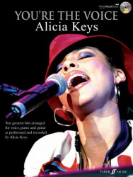 You're The Voice: Alicia Keys (noty na klavír, zpěv, akordy) (+audio)