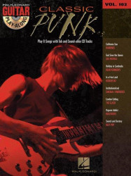Guitar Play-Along 102: Classic Punk (noty, tabulatury na kytaru) (+audio)