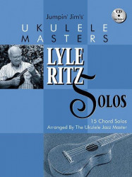 Jumpin' Jim's Ukulele Masters: Lyle Ritz - Solos (noty, melodická linka, akordy) (+audio)