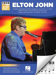 Elton John: Super Easy Songbook (noty na snadný klavír)