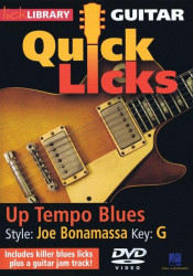 Up Tempo Blues: Quick Licks - Joe Bonamassa (video škola hry na kytaru)