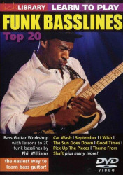 Learn To Play Funk Basslines - Top 20 (video škola hry na baskytaru)