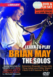 Learn To Play Brian May - The Solos (video škola hry na kytaru)