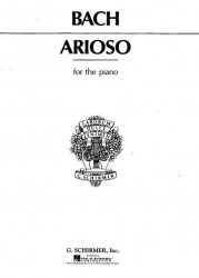 J.S. Bach: Arioso (noty na klavír)