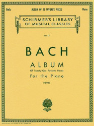 J.S. Bach: Album (noty na klavír)