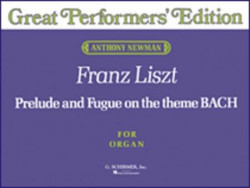 Franz Liszt: Prelude And Fugue On The Theme BACH (noty na varhany)